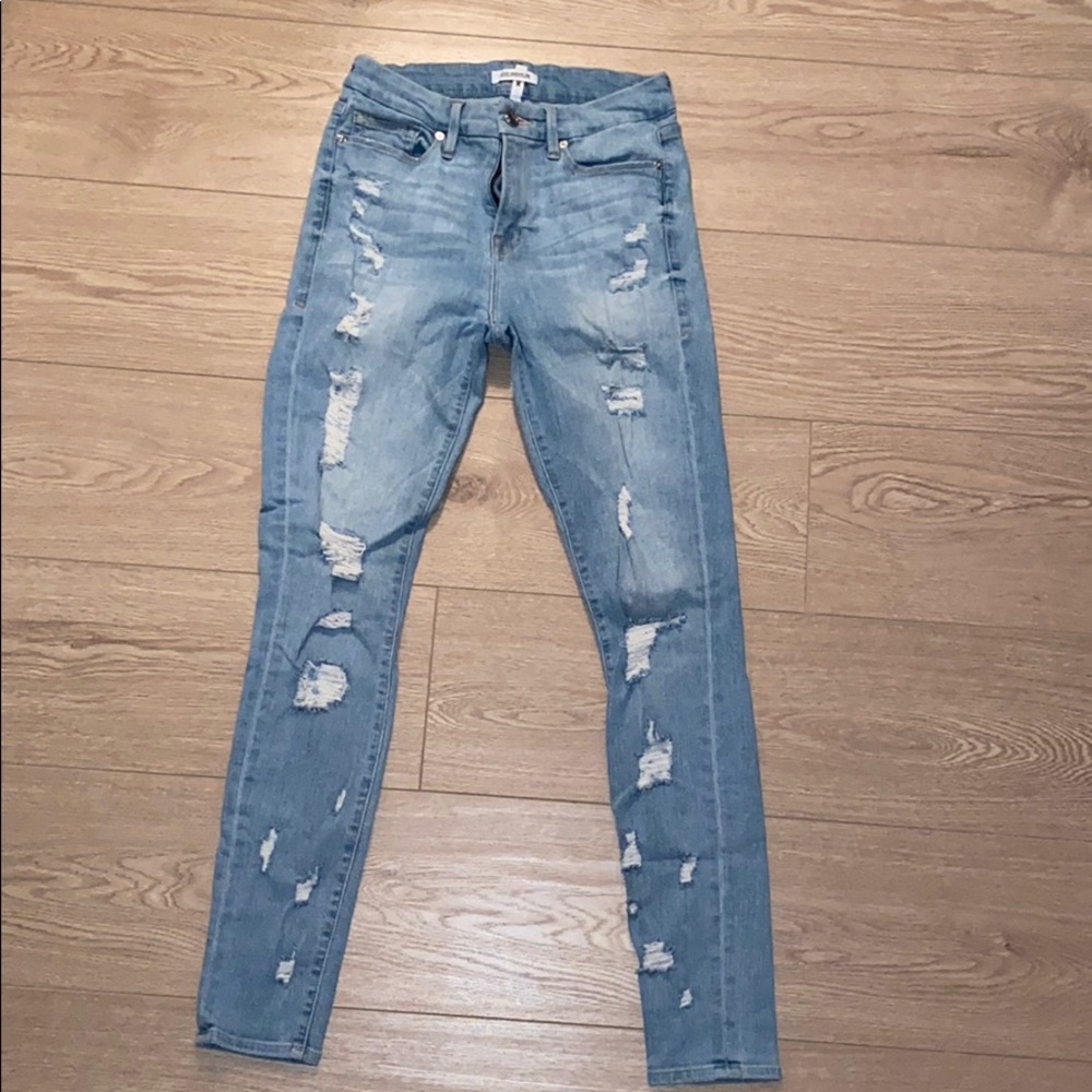 Good American Destructed Jeans